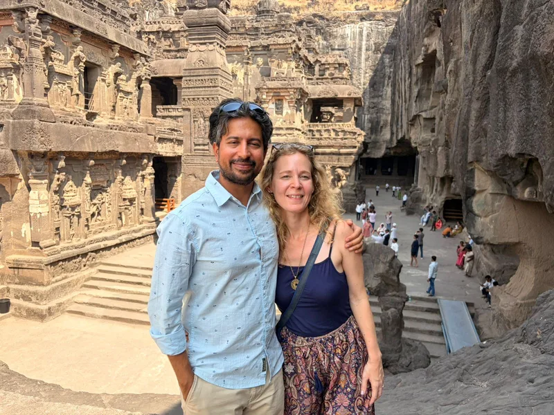 Pratik and Céline — made with love