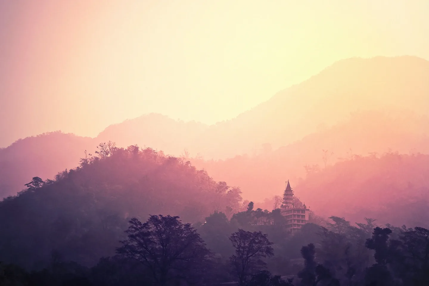 Himalayan mountain landscape